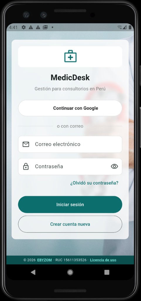 MedicDesk � app Android para consultorios médicos en Google Play